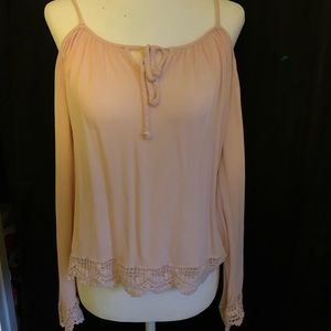 Light pink top
